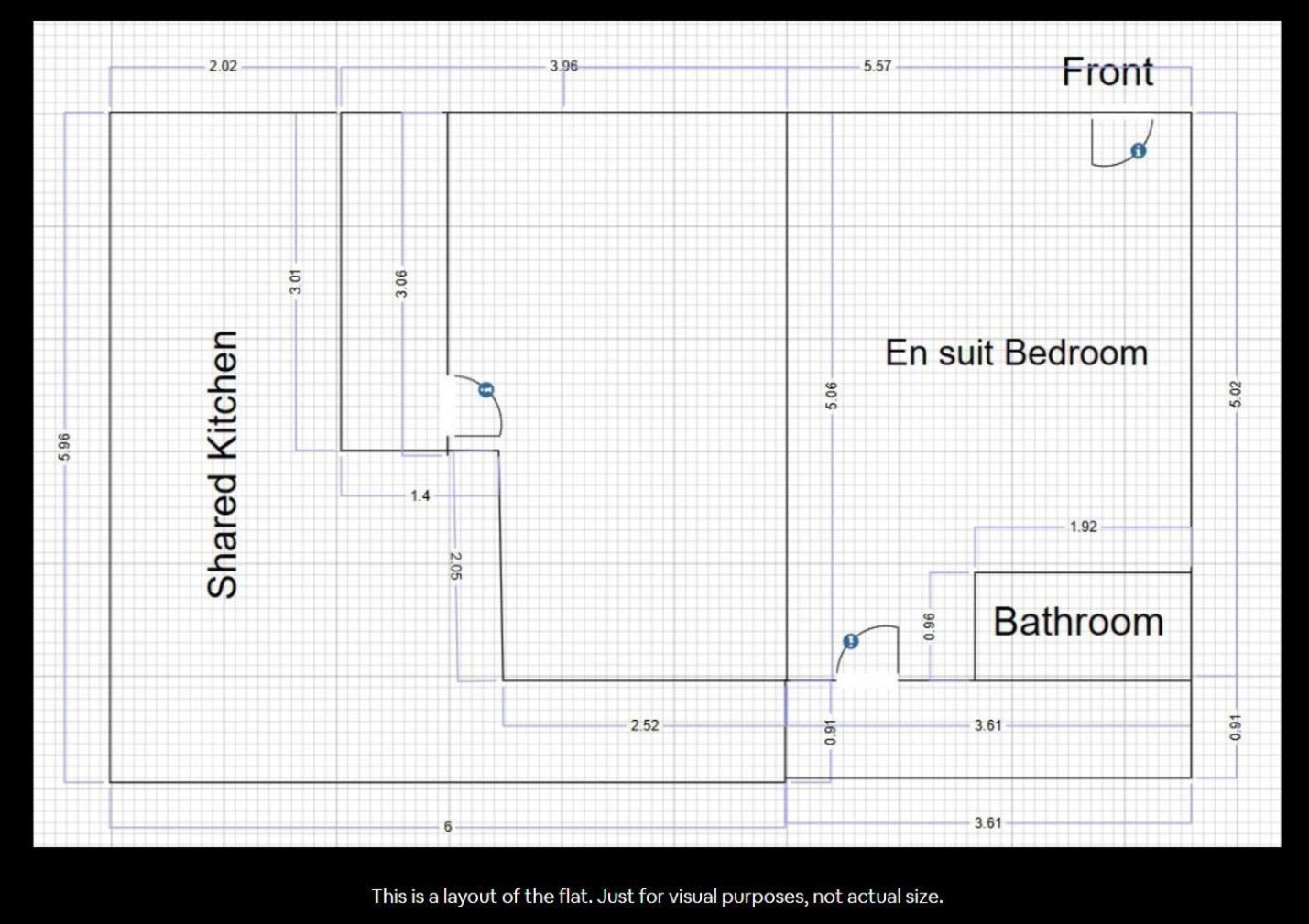 Spacious Double Bedroom With Private Toilet And Shared Kitchen With On Premesis Parking Олдбъри Екстериор снимка